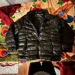 Black Men’s L Kenneth Cole Puffer w/ Neck zipper
